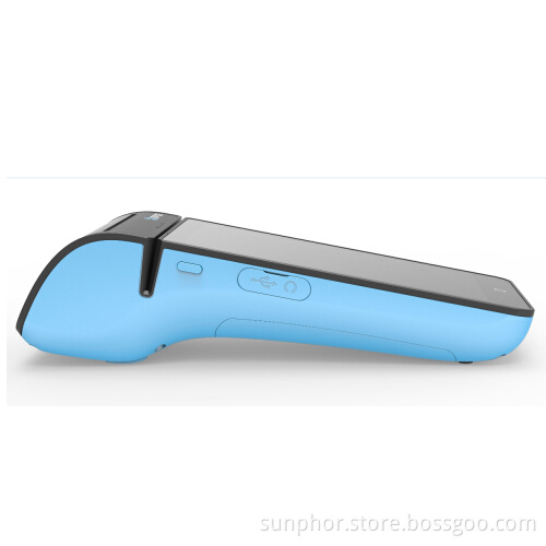 Portable Big Battery Life Android Mobile Data Terminal With Msr